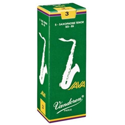 Vandoren Java Tenor Sax Reeds, Box of 5