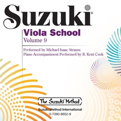 Suzuki Viola School, Vol. 9 - CD Only