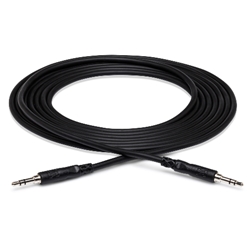Stereo Interconnect Cable, 3.5mm TRS to Same, 3ft