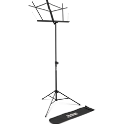 Sheet Music Stand with Bag - Black