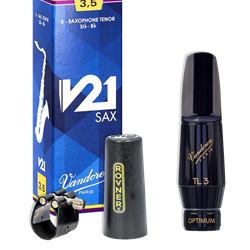 Vandoren TL3 Mouthpoiece with Rovener Ligature and V21 Reeds