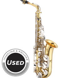 Used Jupiter Student Alto Saxophone </br> <i>Price Range: $849.00 - $999.00 </i>