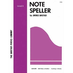 Bastien Note Speller Level 1