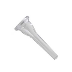 Kelly French Horn Mouthpiece Medium Cup, Crystal Clear