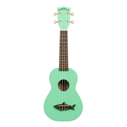 Makala Shark Soprano Ukulele - Surf Green