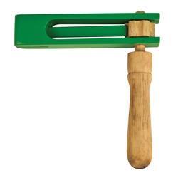 Green Tones Wood Handle Ratchet