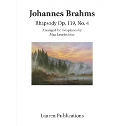 Brahms: Rhapsody, Op. 119, No. 4 (Two Pianos)