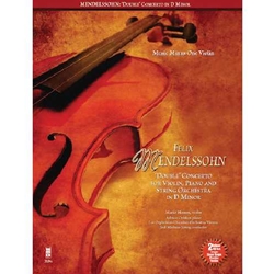 Mendelssohn: Double Concerto in D Minor (Violin & Piano + CD)