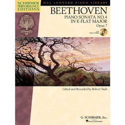Beethoven: Piano Sonata No. 4 in Eb Major, Op. 7 - Includes CD