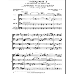 Three Quartets for Flute Quartet