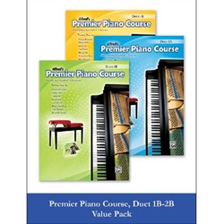 Alfred Premier Piano Course Duet Books 1B-2B Value Pack