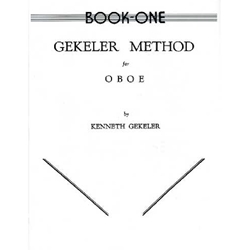 Gekeler Oboe Method Bk 1