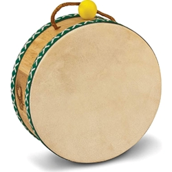 Green Tones Tom Tom Drum w/Mallet
