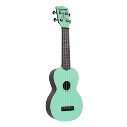 Makala Waterman Soprano Ukulele - Sea Foam Green