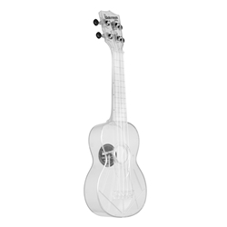 Makala Waterman Soprano Ukulele Transparent Ice