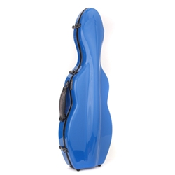 Tonareli Fiberglass Violin Case - Blue