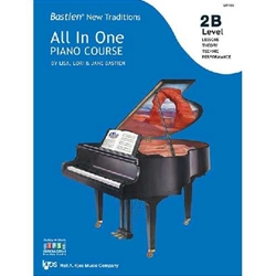 Bastien All-in-One Piano Course: Level 2B