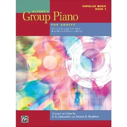 Alfred's Group Piano for Adults: Popular Music Book 1