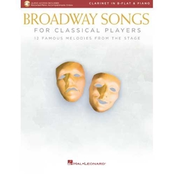 Broadway Songs for Classical Players - Clarinet & Piano