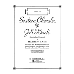 Sixteen Chorales - Double Bass Part