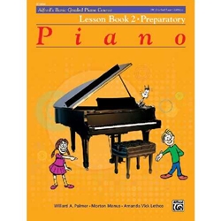 Alfred's Basic Graded Piano Course: Lesson Book 2 - Preparatory