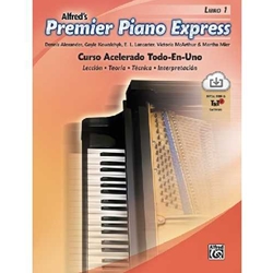 Alfred's Premier Piano Express: Libro 1 [Spanish Edition]