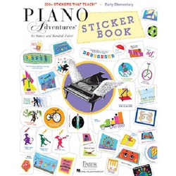 Piano Adventures Sticker Book