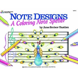 Note Designs Coloring Note Speller