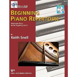Beginning Piano Repertoire with CD (Keith Snell)