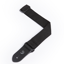 D'Addario 1.5" Ukulele Strap Polypropylene - Black