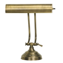 Antique Brass Flex Arm Single Bulb Lamp