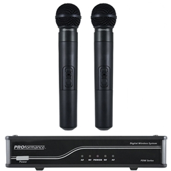 PROformance Digital Wireless System with 2-Handheld Mics