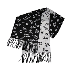 Music Note Scarf