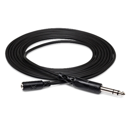 Headphone Adaptor Cable 10 ft - 3.5 mm TRS to 1/4 in TRS