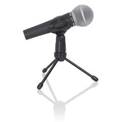 Wired Mic Mini Tripod Desktop Stand - Gator Frameworks