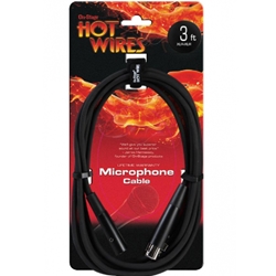 On-Stage Microphone Cable 3ft