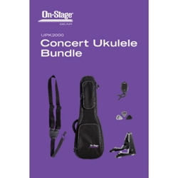 On Stage Concert Ukulele Bundle
