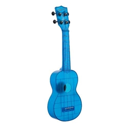 Kala Waterman Cobalt Blue Transparent Ukulele