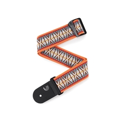 D'addario Woven Guitar Strap 50mm Sunrise Hootenanny