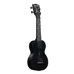 Kala Waterman Matte Black Soprano Ukulele