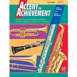 Accent on Achievement Book 3 Clarinet