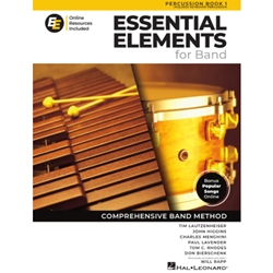Essential Elements Percussion Bk 1
