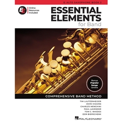 Essential Elements for Band - Alto Sax Bk 2