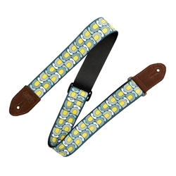 Levy's Mid Century Modern Mod Tulip Guitar Strap
