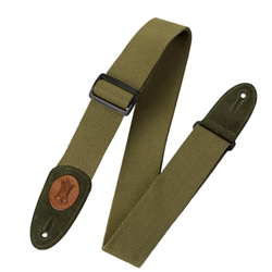 Levy's Signature Cotton Green Guitar Strap
