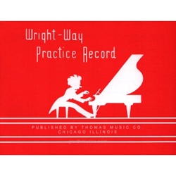 Wright Way Practice Record Book