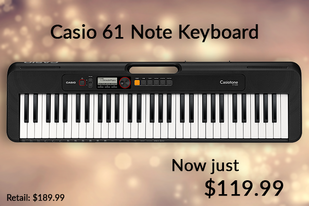 61 Note Portable Keyboard Casio